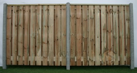 3.0 Deventer, 21 planken, met houten tussenpalen prijs per meter vanaf € 53.21